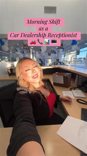 A Day in the Life of a Car Dealership Receptionist