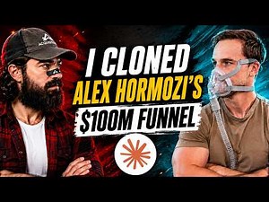 I cloned Alex Hormozi's $100M funnel with AI in 12 minutes