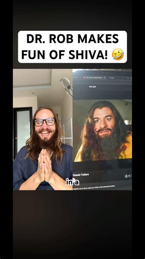 Dr. Rob Makes Fun Of Shiva! #shorts