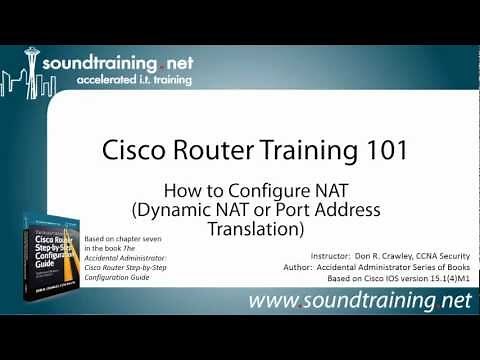NAT Configuration on a Cisco Router (Port Address Translation): Cisco Router Training 101