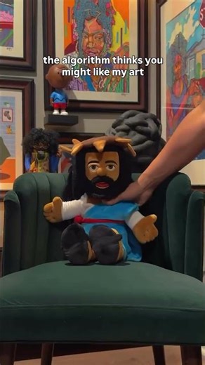 The Algorithm Thinks You Might Like My Art | Black Art and Plushies