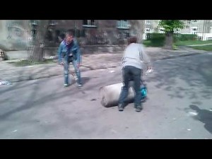 Garbage can carbide cannon