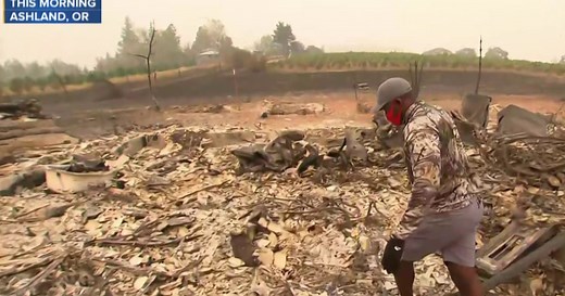 Over 900,000 acres scorched by fires in Oregon, half a million residents evacuated