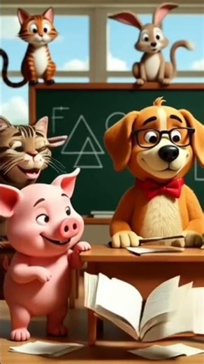 Bark School #abcs #3danimation #cartoon