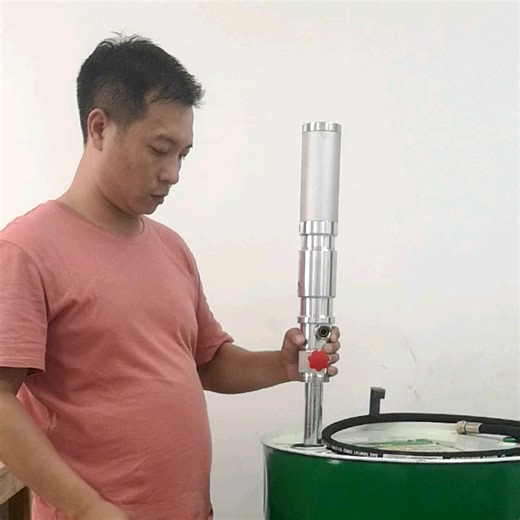 55 Gallon 200l Air Operated Pneumatic Automatic Lubrication Extractor Filling Barrel Drum Oil Transfer Pump
