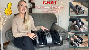 Watch TERELAX Shiatsu Foot Massager with Heat,Air Compression on Amazon Live