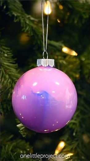 DIY Alcohol Ink Ornaments 🎄🩷
