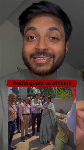 Delay in govt work vs CM rekha gupta #rekhagupta #delhi