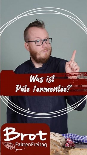 BROT| Was ist Pâte fermentée? #teig #backen #brot