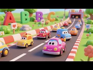 ABC Toy Cars Alphabet Race | Nursery Rhymes & Kids Songs