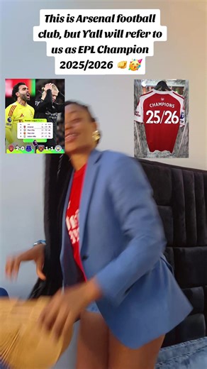 EPL winners 2025/2026 Be There, Yes, you 🫵🫵 #arsenal #premierleague #fyppppppppppppppppppppppp #tiktoksports #fypシ゚viral