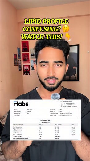 Fit.doc.ali🩺 on Instagram: "Comment “lipid” to get the pdf and follow for day 2 of 21 days 21 investigation simplified #lipidprofile #cholesterol #medicine #badcholesterol #triglycerides lipid profile explained lipid profile test lipid profile simplified cholesterol test explained HDL LDL triglycerides dyslipidemia basics lipid profile normal values LDL vs HDL difference total cholesterol meaning triglycerides explained lipid profile interpretation cholesterol levels normal range lipid profile 