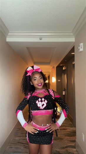 Last Time Wearing Pink In The Arena At 8:40 ☀️☀️☀️ @sprayground @Cheer Athletics #cheerleading #fypシ #seniorseason #cheerleadingworlds #foryoupage