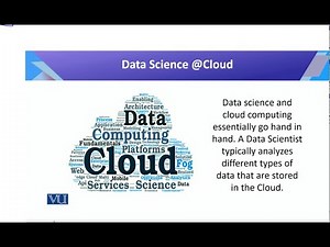 Data Science @Cloud | Introduction to Data Science | CS442_Topic020