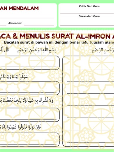 LKPD PAI Kelas 5 Semester 2 untuk Guru Kreatif