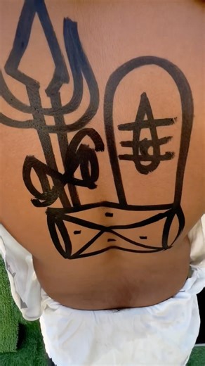 Do cute Mahadev shivling drawing challenge ?? Sister vs brother #challenge