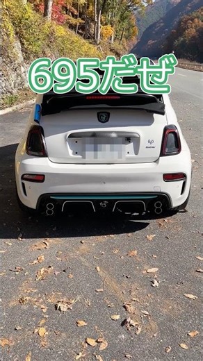 Naughty little guy #595 #695 #Abarth #GTR