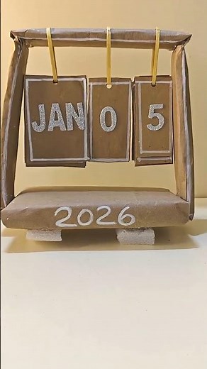 DIY Table Calender 2006 #shortsfeed #calendar #shortsviral