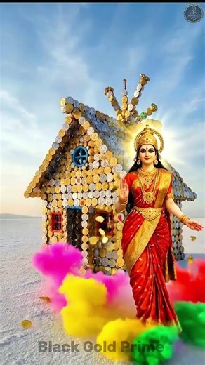 હનુમાન દાદા ફુગ્ગાથી બનેલા ઘરની અંદર ગયા😱#shiv #gujarati#shortsfeed #blackgoldprime