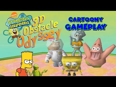 Cartoony Gameplay: SpongeBob SquarePants 3D Obstacle Odyssey