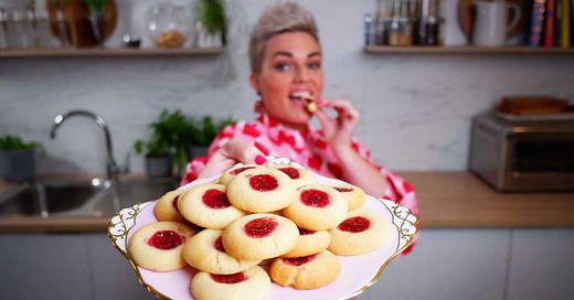 9Honey's Every Day Kitchen cook-along: Easy jam drop 'thumb print' cookies