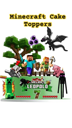 How to Decorate a Minecraft Cake in 5 Minutes