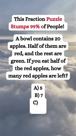 This Fraction Puzzle Stumps 99% of People! Can You Solve It? #riddlemathworld #mathpuzzles #hopoe
