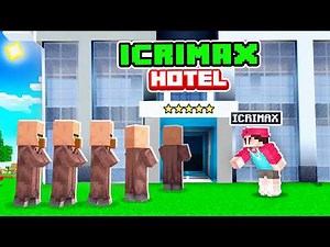 Ich ERÖFFNE ein VILLAGER HOTEL in Minecraft!