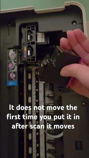 HP Envy 6155e | How To Put In The Black Ink Cartridge. For the first time.