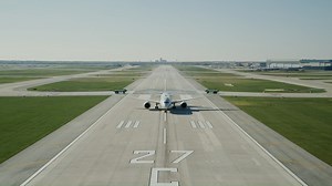 Runway 9C/27C, the final new-build runway in O'Hare's historic airfield reconfiguration program, was virtually commissioned today! Its opening will help improve O'Hare's flight capacity, efficiency, & reliability in all weather conditions. http://ord21.com/runway9c | Chicago O'Hare International Airport