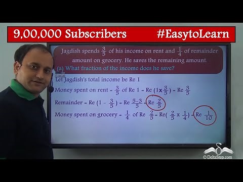 Word problems on fraction | Class 6 | CBSE | NCERT | ICSE