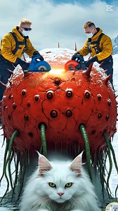 46K views · 744 reactions | Rescue Team Risks Their Lives to Save Maine Coon Cat from Mysterious Creature in Heartwarming Rescue | Rainbow after the storm | Facebook