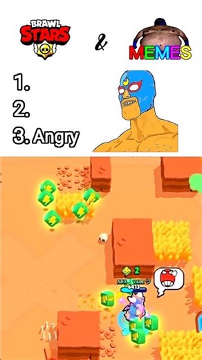 The End🤣 Best Brawl Stars Memes You Should See🔥 #brawlstars #brawlstarsmemes #shorts