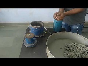 Crushing Test on Aggregates Transportation Engineering-I