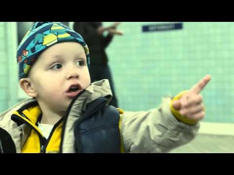 Playful IKEA ad in the subway of Stockholm