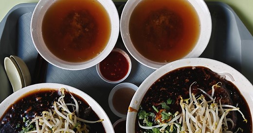 Hwa Heng Beef Noodles @ Upper Boon Keng Market & Food Centre • Original Odeon & Scotts Picnic Keeping the Faith since 1948 華興牛肉粉
