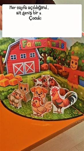 Gul Teacher | Online & Offline English Lessons on Instagram: "🐾 Animal World – Interactive Big Book 🐾 This is a large, interactive pop-up book about animals and their habitats. The book includes 4 different living areas: 🌾 Farm 🌲 Forest 🦁 Africa ❄️ Antarctica Each page opens into a big background scene. Children can place the animals freely on the surface, move them around, and create their own play scenarios and stories. ✨ The animals are extra large, ✨ made of strong and durable material,