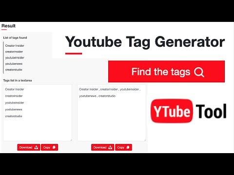 How to extract and generate tags from any YouTube video