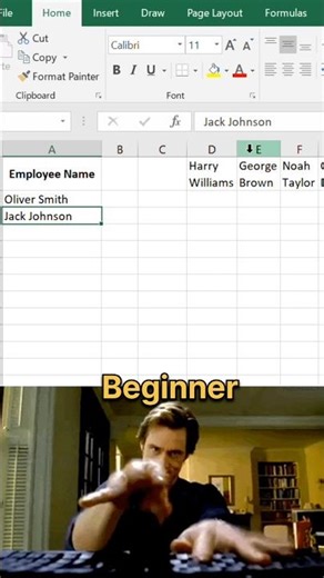 Excel Transpose Made Easy | Convert Data in 1 Click #Excel#PasteSpecial #ExcelTricks #ExcelTutorial