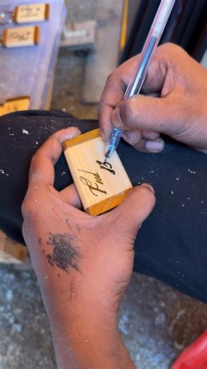 4.5K views · 19 reactions | Unique Skill Of Name Writing | Factory Explorer | Facebook