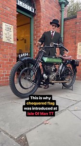 On our history tour at Beamish Museum during the Royal Enfield Classic 650 media ride, @gordongmay gave us a lowdown on what makes the 1916 Model 140 so special. It runs on a 424cc V-twin! This particular anecdote about Royal Enfield participating at Isle of Man TT and why chequered flag was introduced was truly amazing. #royalenfield #isleofman #vtwin #history #motorcyclehistory #beamishmuseum #edreels | BikeWale