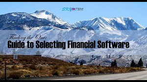 Finding the One: Guide to selecting financial software