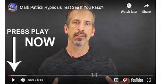 Mark Patrick Hypnosis Test See If You Pass?