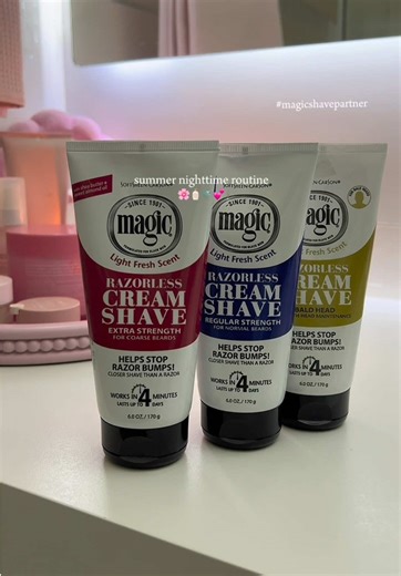 Ultimate Nighttime Self-Care with Magic Shave Products