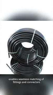 hdpe pipe for water supply specifications