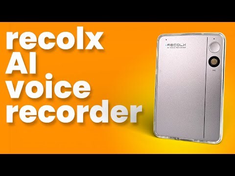 Recolx Tap AI Voice Recorder Review