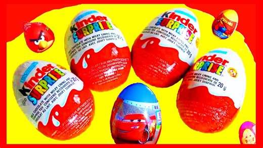 8 Surprise Eggs Unboxing Adventure