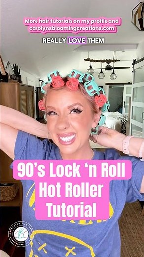 90’s Throwback Clairol Lock n Roll #hairtutorial
