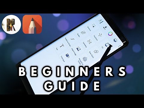 Beginners guide for Autodesk Sketchbook Mobile