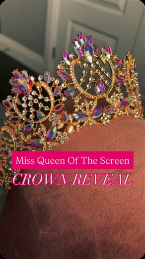 MARIA 👑 Elite Pageant & Business Coach on Instagram: "Miss Queen Of The Screen Crown REVEAL 👑 Every year for the last 6 years, this virtual pageant has welcomed 6 titleholders… and this year, there’s room for ONE more. This is a virtual pageant designed for women who want the pageant experience, without the overwhelm or year long commitment. Think: elevated preparation, real readiness, expert coaching, and professional feedback that actually moves the needle. What’s our LAST EVER Miss Queen Of